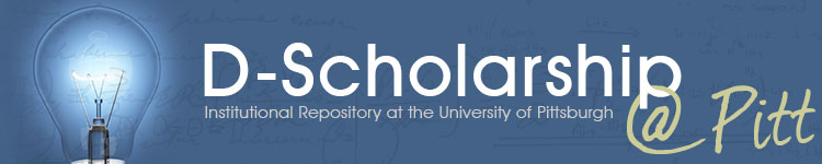 D-Scholarship @ Pitt Banner and Links to Homepage